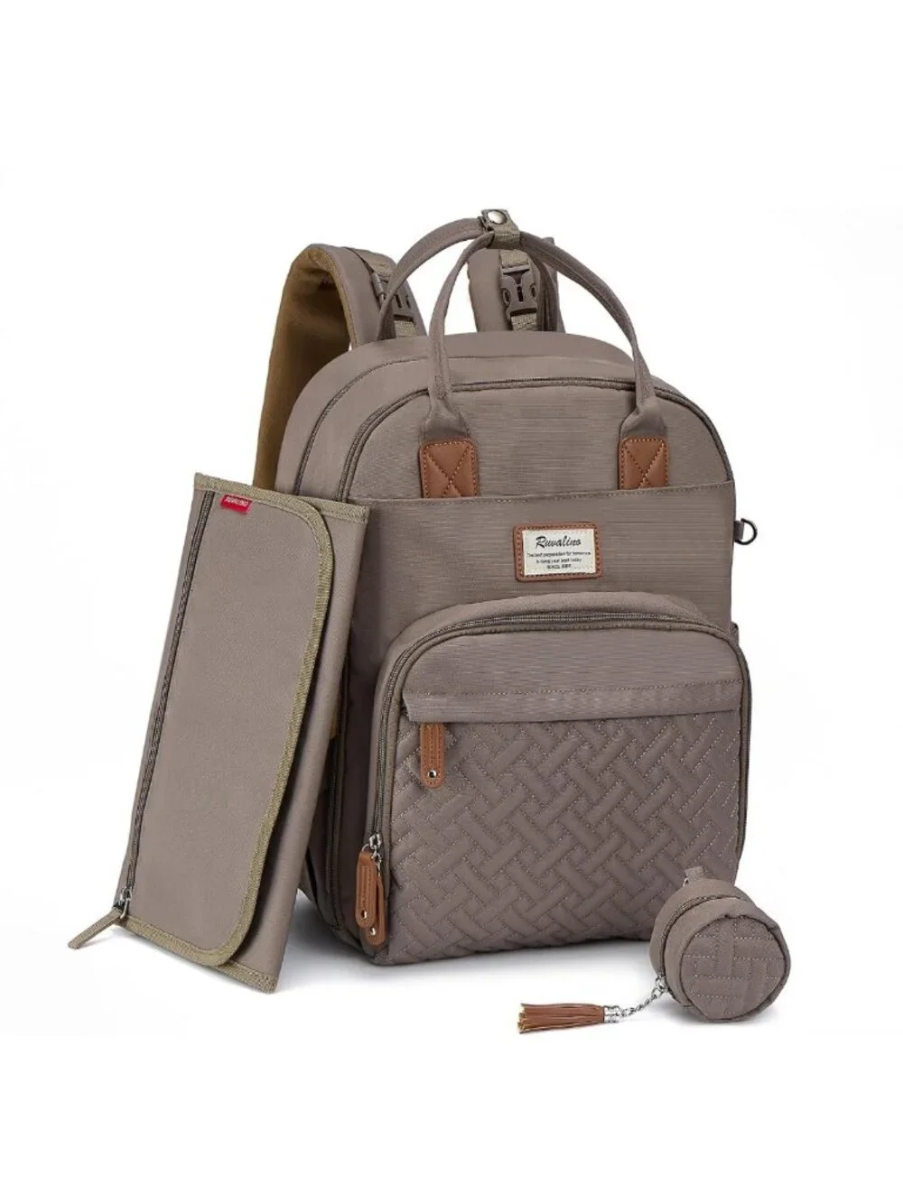 Multifunctional Diaper Bag Backpack - Large Capacity, Waterproof Maternity
